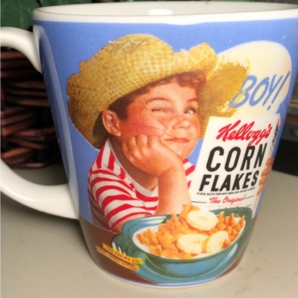 Kellogg’s cornflakes coffee mug